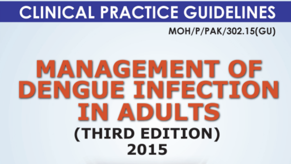 cpg dengue management kkm